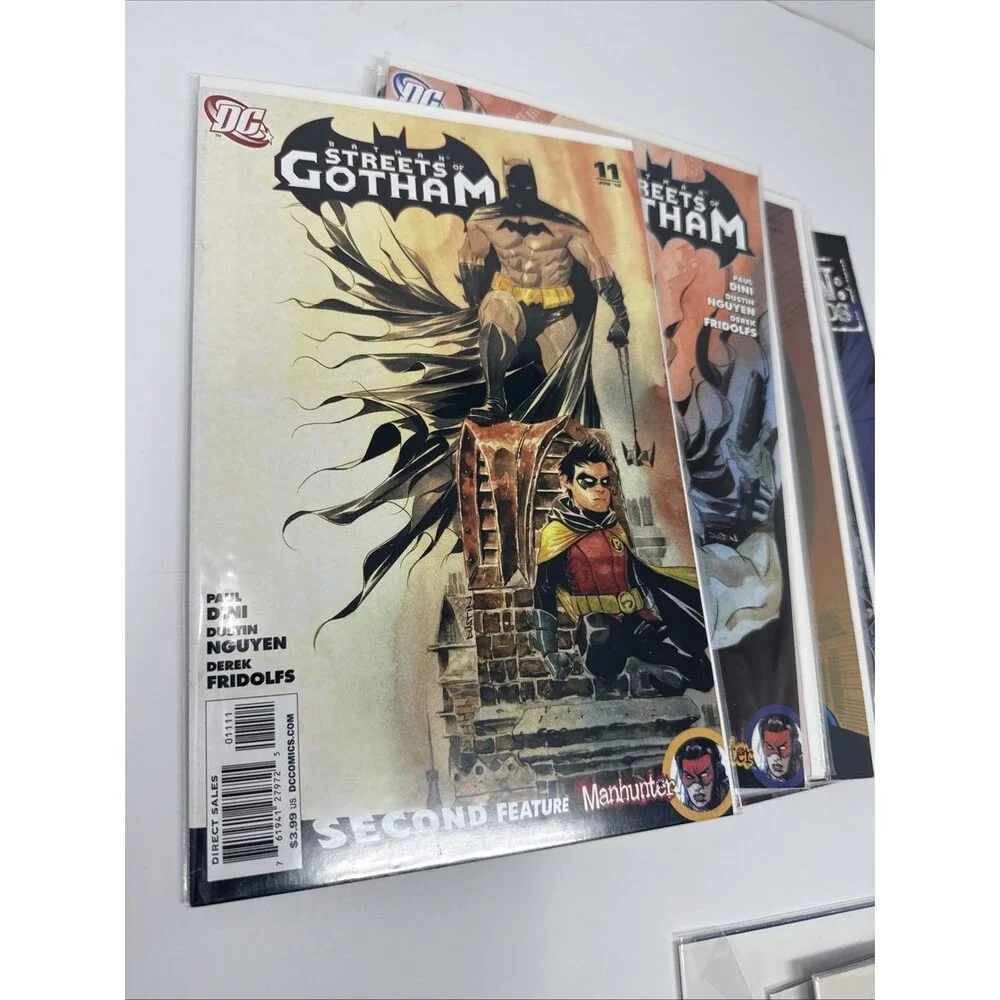 Batman DC Comics LOT of 14 Various Years Series Gotham Nights New 52 Streets